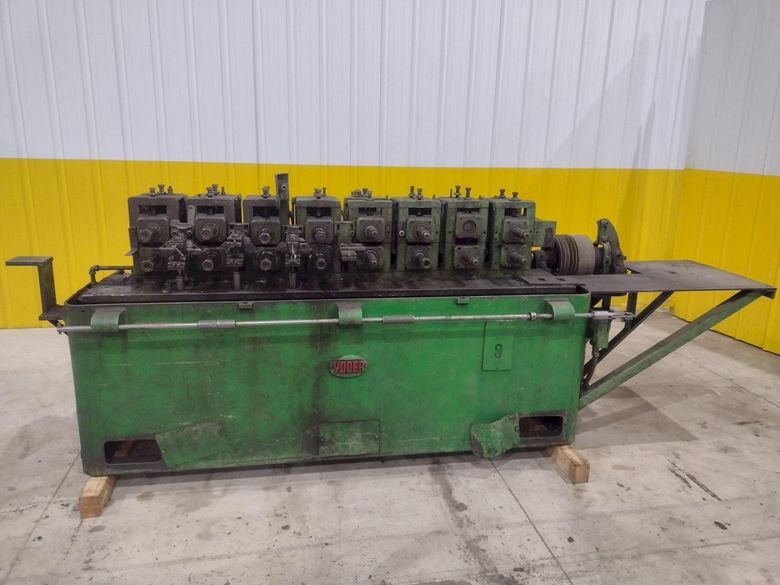8 STAND X 1.5" YODER CANTILEVERED ROLLFORMER: STOCK #20532
