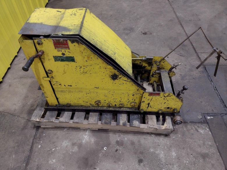 1,200 LB X 10" ROWE MODEL #810 MOTORIZED COIL CRADLE: STOCK #20254