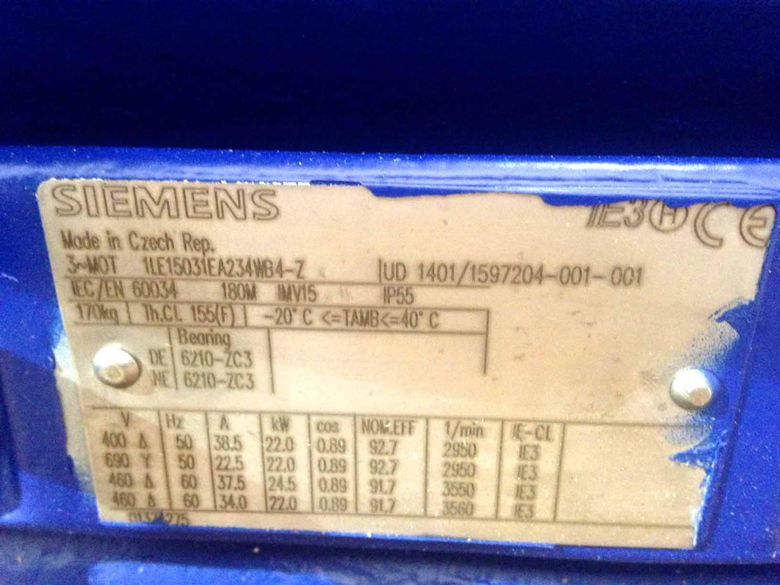 KSB Etachrom BC 050 - 200/2202 C10 Close-Coupled Pump