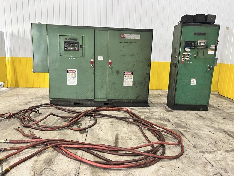 550 kW AMERICAN INDUCTION HEATING CORP (1999) INDUCTION HEAT POWER SOURCE & CONTROLS: STOCK #200