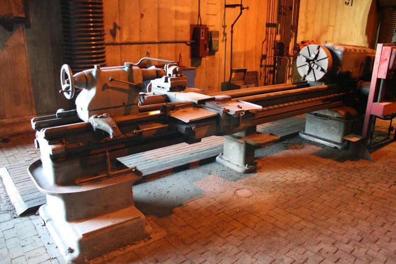 22" X 120" AMERICAN ENGINE LATHE: STOCK #65364