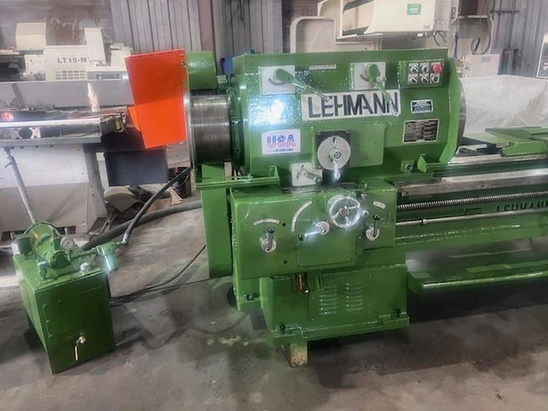 Lehmann Model 2516 27.5″ x 120″ Hollow Spindle Lathe