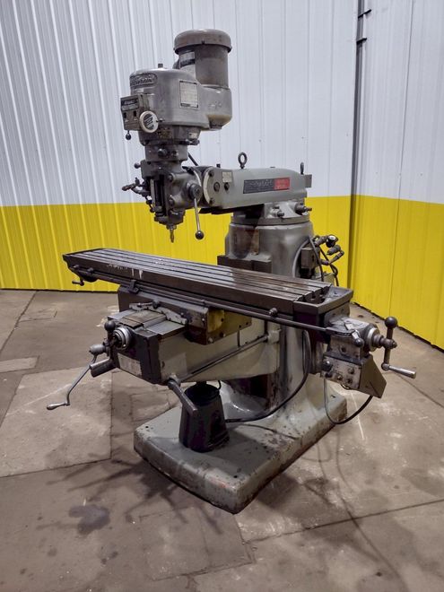 2 HP BRIDGEPORT SERIES II SPECIAL RAM TYPE VERTICAL MILL: STOCK #19945