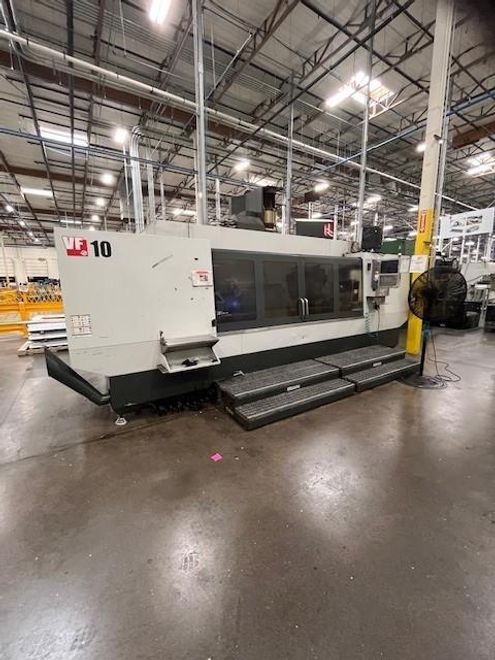 2016 Haas VF-10/40 CNC Vertical Machining Center w/ 4th Axis Rotary Table