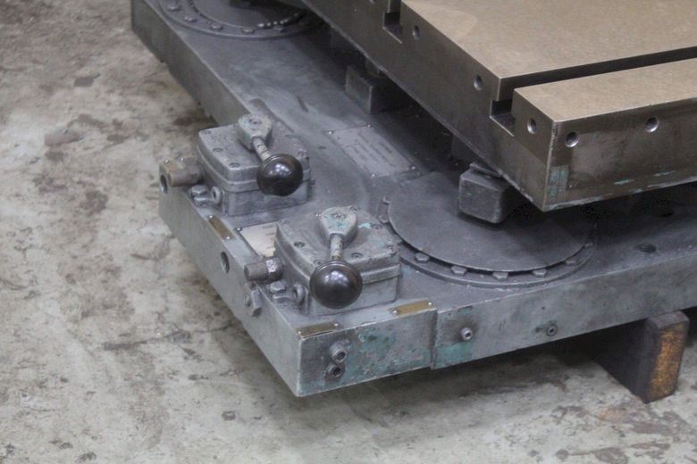 36' X 30' GIDDING & LEWIS AIR LIFT ROTARY TABLE: STOCK #72147