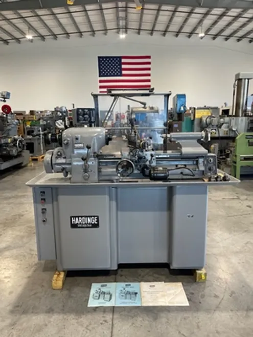 HARDINGE HLV-H Precision Tool Room Lathe USA #6790