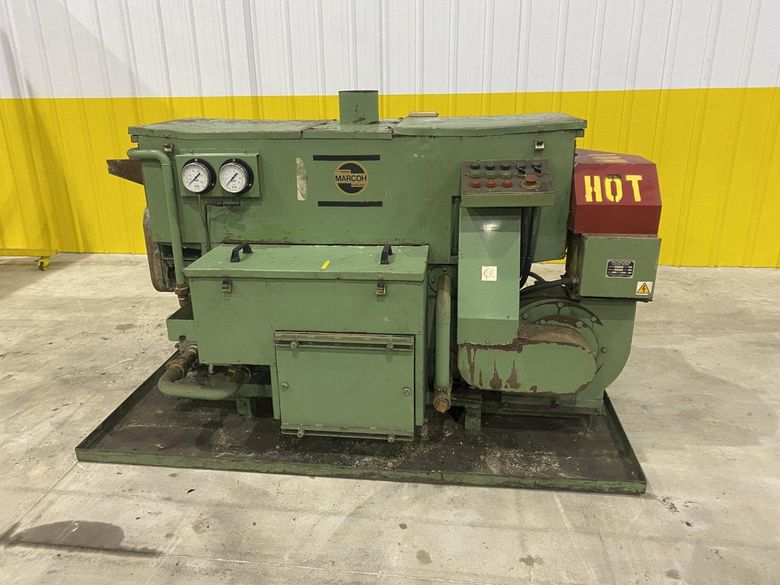 MARCOH BARREL TYPE HEATED PARTS TUMBLER & WASHER: STOCK #20514