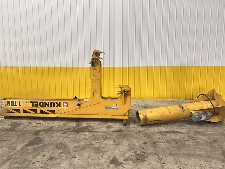 1 TON X 72" KUNDEL 360° FREE STANDING JIB CRANE: STOCK #19511