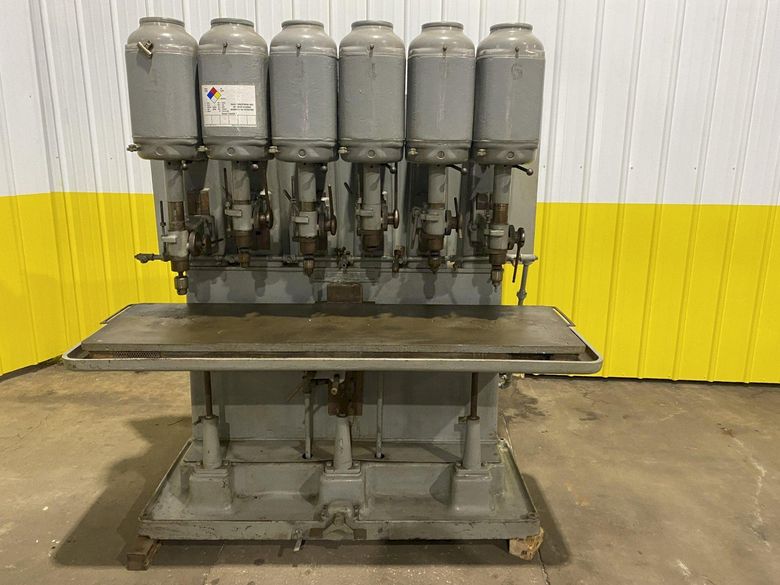 6 SPINDLE LEELAND GIFFORD GANG DRILL: STOCK #18509