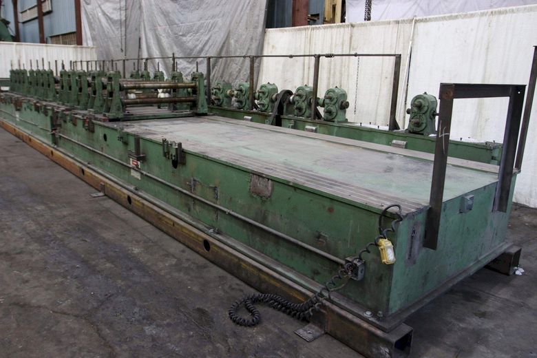 13 STANDS X 3" X 44" BRADBURY ROLLFORMER: STOCK #69558