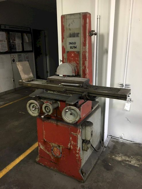 6" X 18" REID HORIZONTAL  SURFACE GRINDER: STOCK #68591