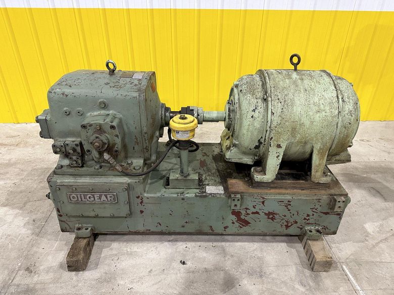 35 HP OILGEAR MODEL DR-3517 PUMP & MOTOR: STOCK #20540