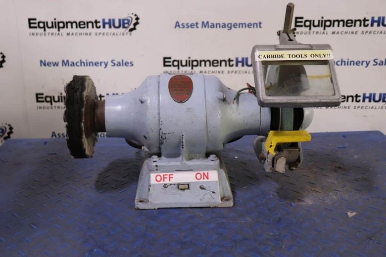 Cincinnati 106 FHA 8″ 3/4HP Double End Pedestal Grinder