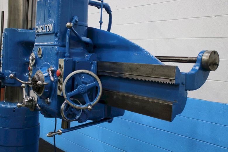 5' X 11' CARLTON RADIAL DRILL: STOCK #69927