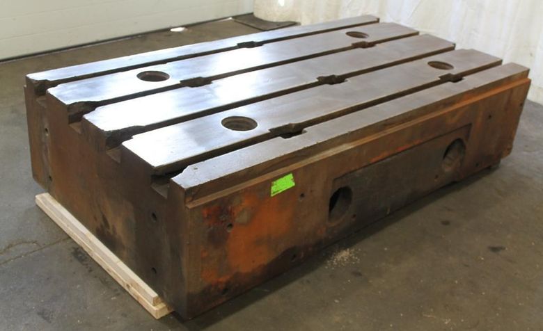 40" X 77-3/4" T-SLOTTED RISER TABLE: STOCK #62464