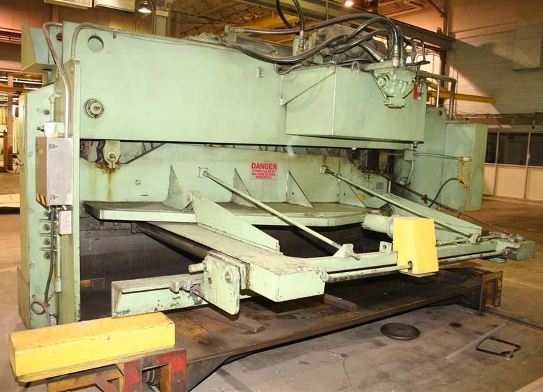 12' X 1/2" HTC HYDRAULIC POWER SQUARING SHEAR: STOCK 57556