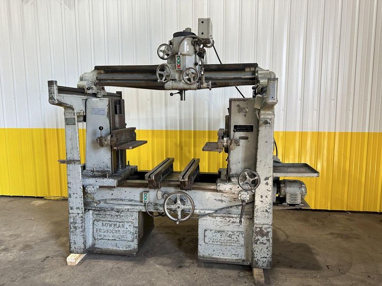 36” X 42” BOWMAN MODEL #DM3-42 DIE SEPERATOR / HANDLER / PROCESSOR WITH WORK HEAD: STOCK #19517