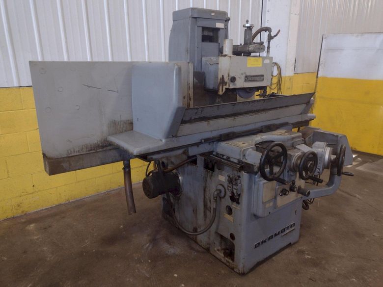 12" X 24" OKAMOTO MODEL #124N HYDRAULIC SURFACE GRINDER: STOCK #14964