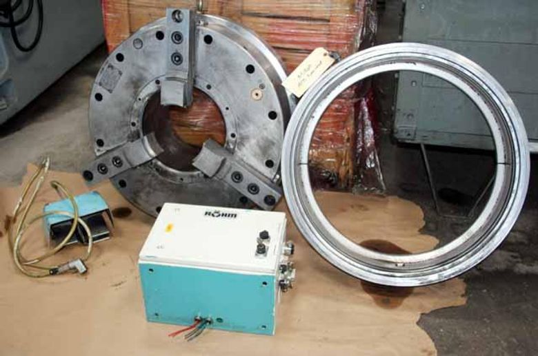 25 3-Jaw ATS Systems Model BP-640-275 Self Contained Pneumatic Power Chuck