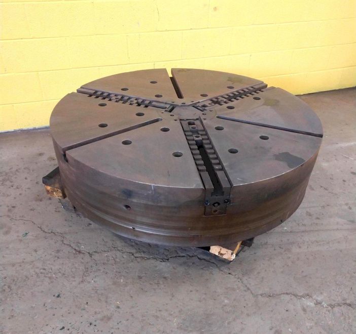 48" x 3 JAW CUSHMAN MODEL #91-646-48-200A LATHE CHUCK: STOCK #11120
