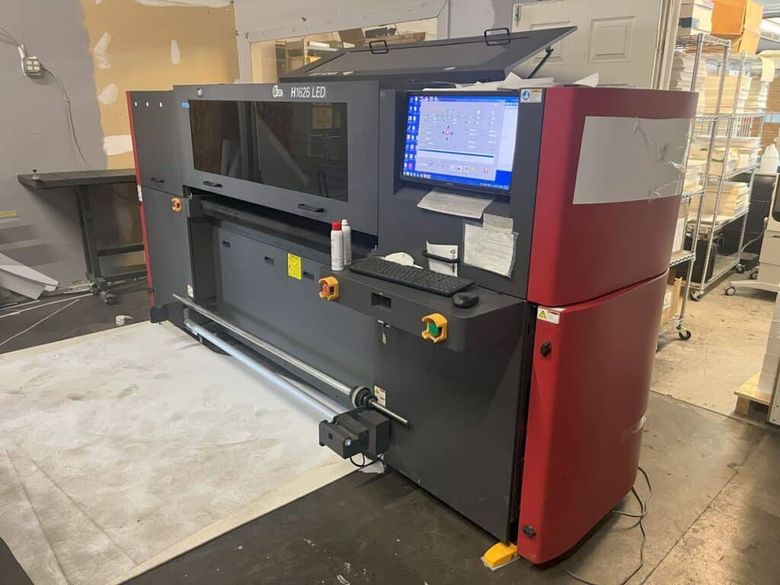 EFI H1625 LED Flatbed/Roll-fed UV Wide Format Printer