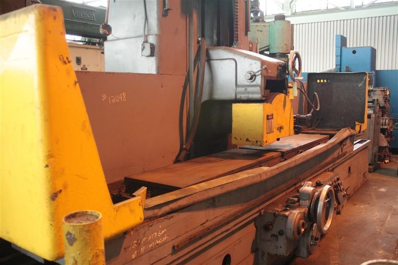 24" X 120" MATTISON HYDRAULIC HORIZONTAL SURFACE GRINDER:  STOCK #12048