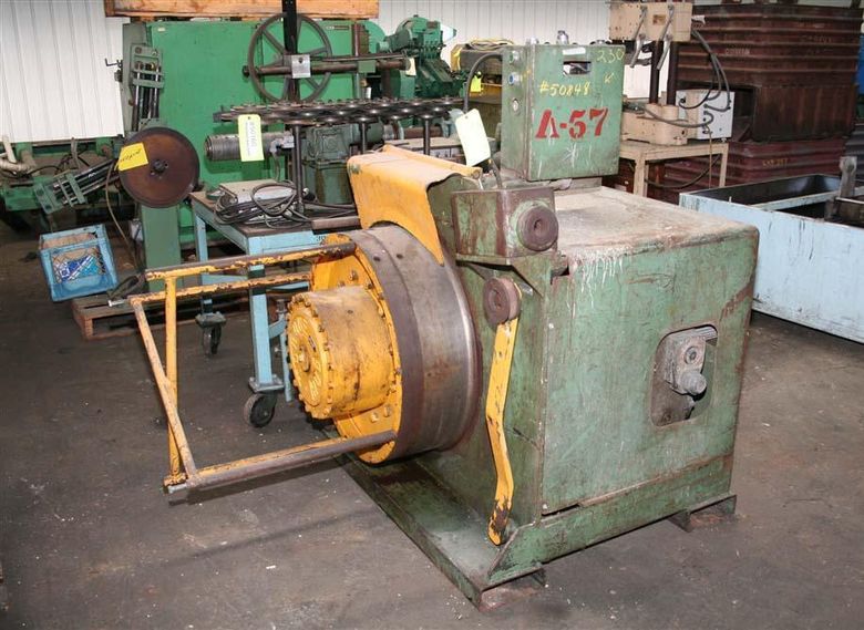 3/8' FASTENER ENGINEERS BULL BLOCK WIRE DRAWING MACHINE: STOCK #50848