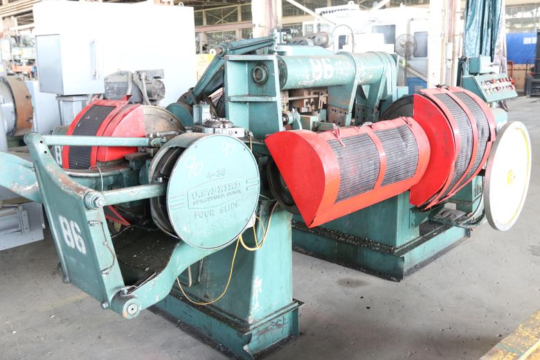 1/4" x 36" US BAIRD #4-36 FOUR SLIDE WIRE FORMING MACHINE: STOCK #10531