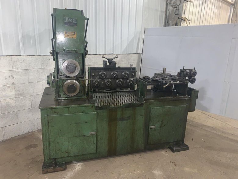 1/2" RMG MODEL SB-KS1207-02 TWO PLANE STRAIGHTENER WITH FEED: STOCK #12448