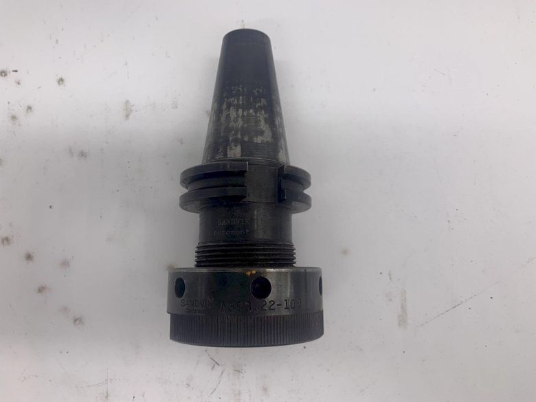 SANDVIK COROMANT 40MM TG100 CHUCK A393.22-100 (3" PROJECTION) STOCK #15504