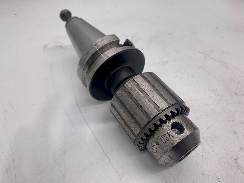 LYNDEX B4003-0003 BT40 JACOBS TAPER HOLDER with JACOBS 34-33 TAPER STOCK #15676
