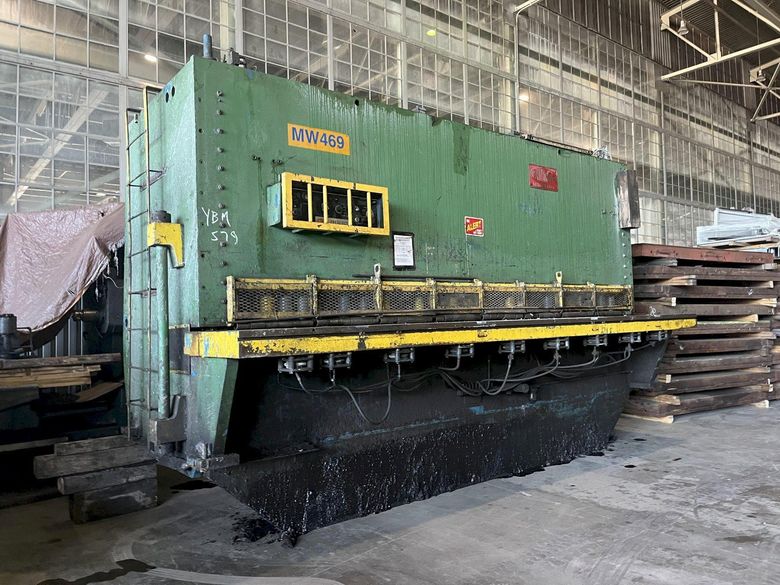 16' X 5/8" CHICAGO DREIS & KRUMP AUTO-SELECT HYDRAULIC SHEAR: STOCK #15862