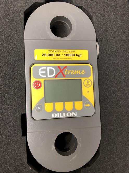 25,000 LBS DILLON ED-XTREME CRANE SCALE & WIRELESS READOUT CONTROLLER: STOCK #16799