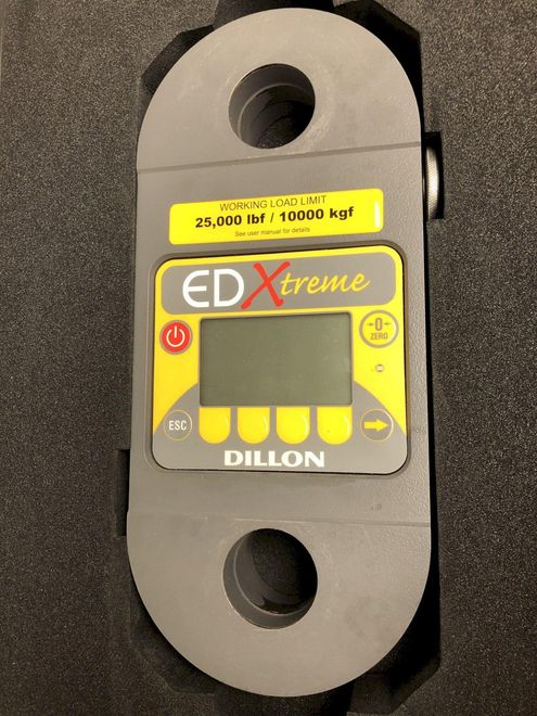25,000 LBS DILLON ED-XTREME CRANE SCALE & WIRELESS READOUT CONTROLLER: STOCK #16800