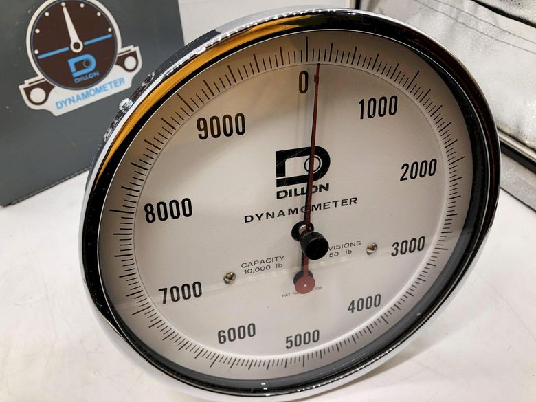 10,000 LBS X 10" DILLON AP SERIES DYNAMOMETER CRANE SCALE: STOCK #17243