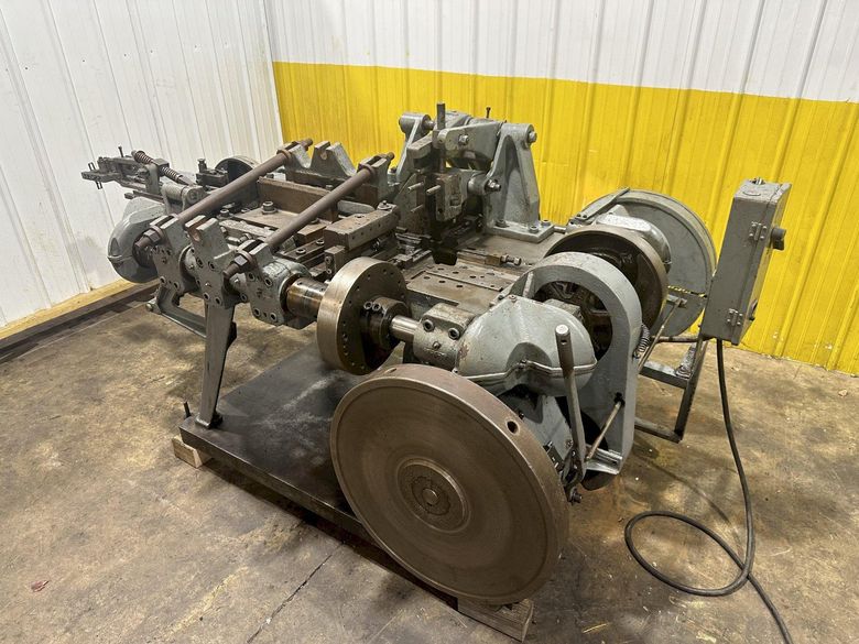 S3F NILSON MODEL #S3F WIRE BENDING FOUR SLIDE MACHINE: STOCK 17565