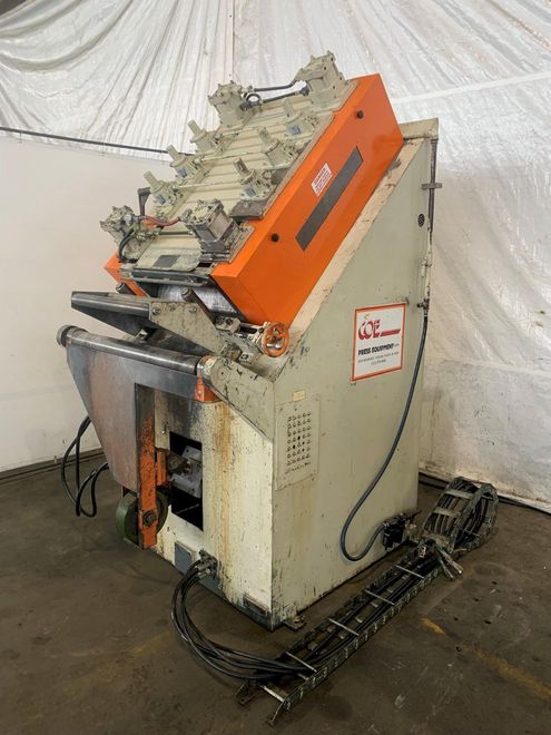 24" X .25" COE MODEL CPPS-PO-400-24 POWERED 7 ROLL COIL STRAIGHTENER: STOCK 18353