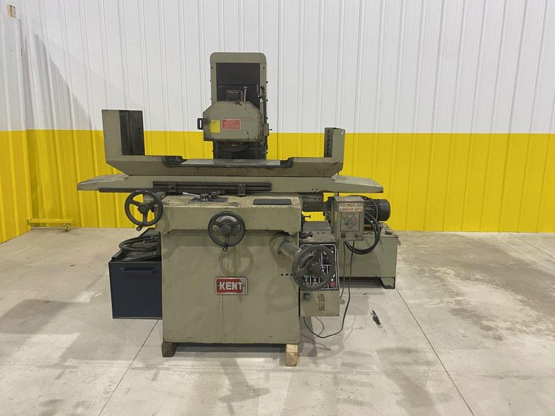 12" x 24" KENT MODEL #KGS-300AH AUTOMATIC HORIZONTAL SURFACE GRINDER: STOCK 20057