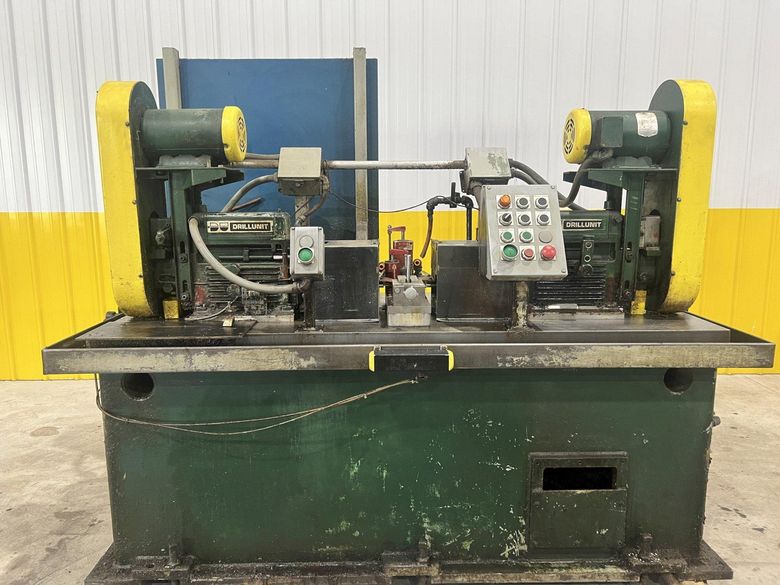 (2) 3 HP DRILL UNIT MODEL #H-150H HORIZONTAL HYDRAULIC DRILLING HEADS MACHINE: STOCK #20669