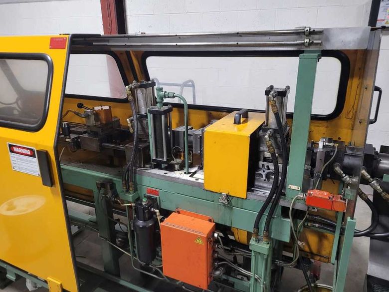 Tube Straightener, Cutoff Machine, Burr Oak