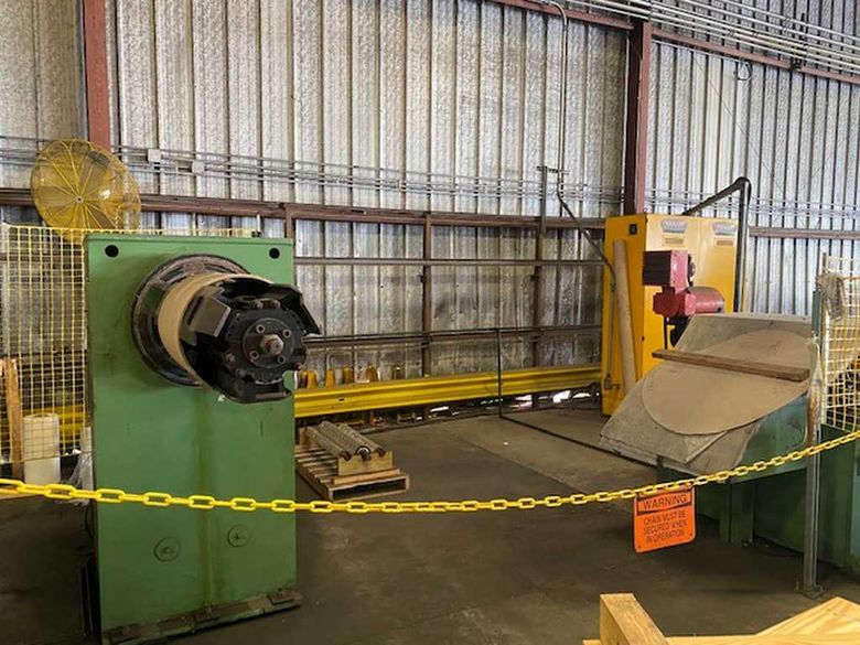 32" x 0.078" x 11,000# Atkin Cut To Length Line