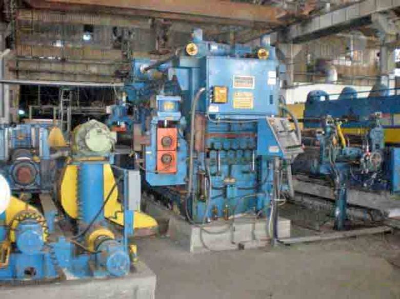 96" x 0.375" x 40,000# Herr Voss Cut To Length Line