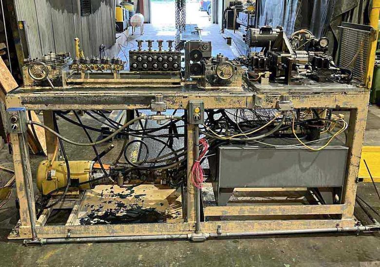 Tube Straightener and Cut-Off Machine, Komo Machine