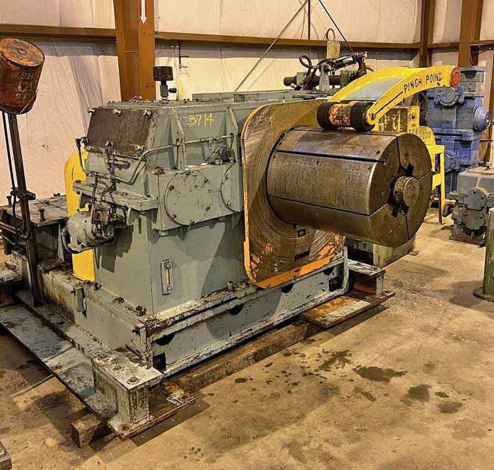 20,000# x 28" Waterbury Reversing Recoiler