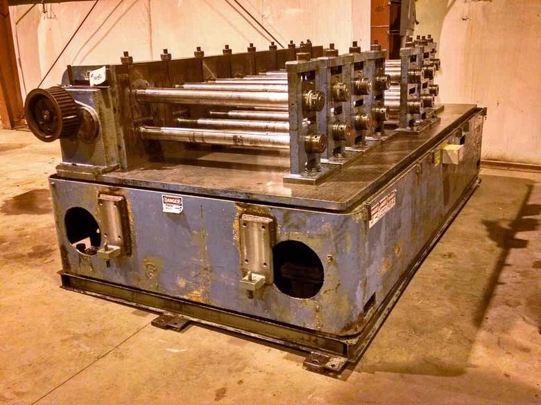 8 Stand 40.00" x 3.25" Michigan Roll Form Rollformer