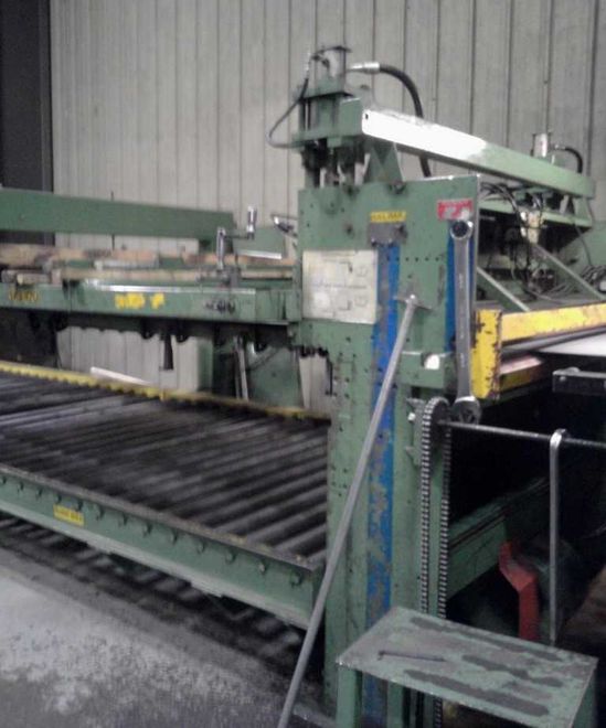 0.105" x 72" Redbud Shear & Stacker