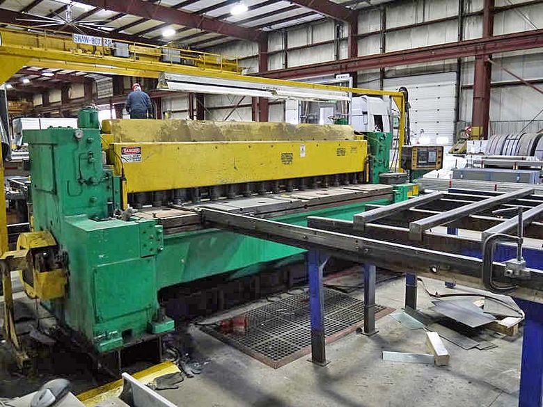 0.375" x 10' Wysong Power Sq. Shear