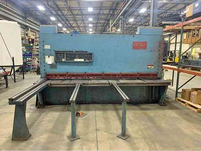 0.500" x 12' Chicago Power Sq. Shear