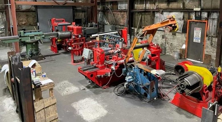 24" x 4.50" x 10,000# Seco Slitting Line