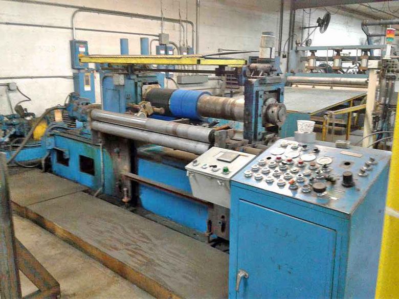 48" x 4.75" x 10,000# Braner Slitting Line